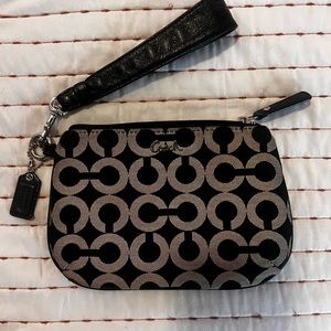 Small Coach wristlet